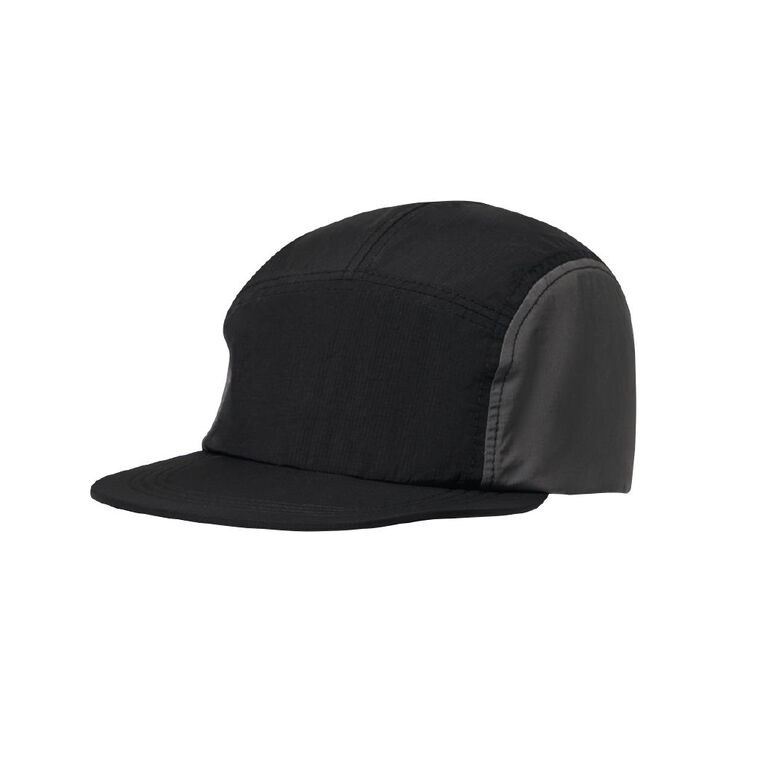 Active Intent Men's Soft Peak Packable Cap, Black, hi-res