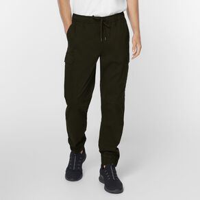 H&H Men's Elastic Waist Cargo Joggers