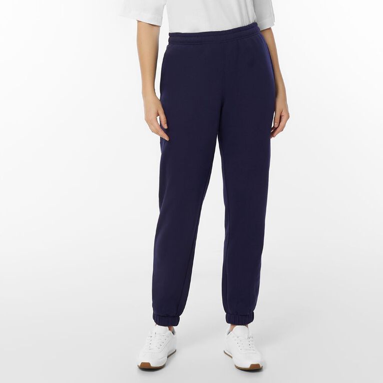 H&H Women's Essential Trackpants, Blue Dark, hi-res