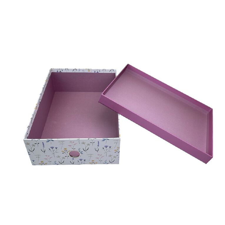 Uniti Stationery Country Calling Floral Storage Box A4, , hi-res