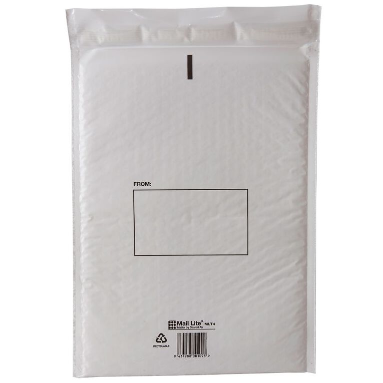Sealed Air Bubble Mailer Envelope #4 237mm x 340mm, , hi-res