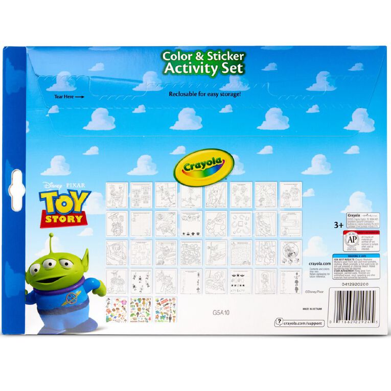 Crayola C&S Activity Set Toy Story 5, , hi-res