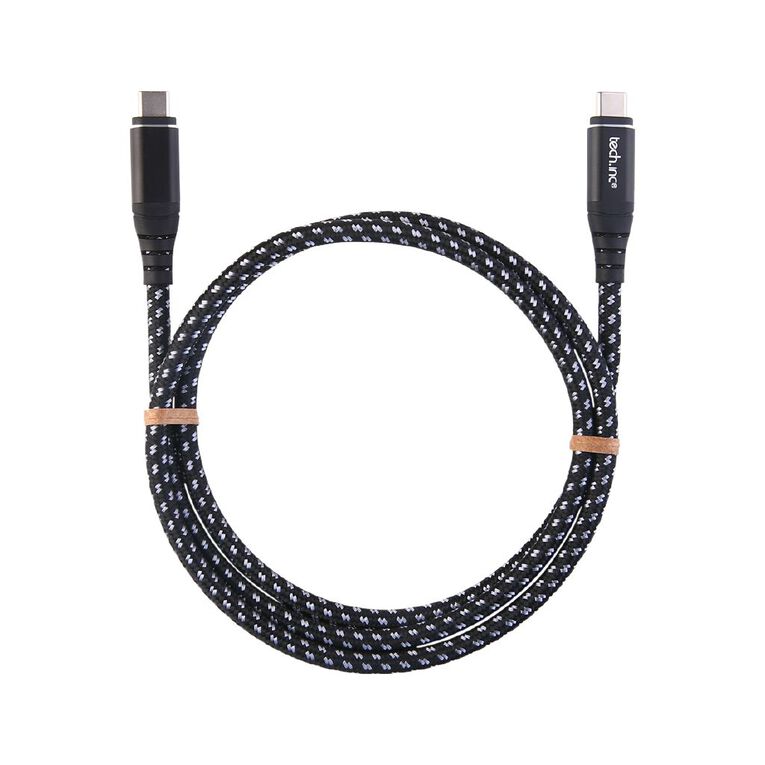 Tech.Inc 240W USB-C Cable 1m Black, , hi-res