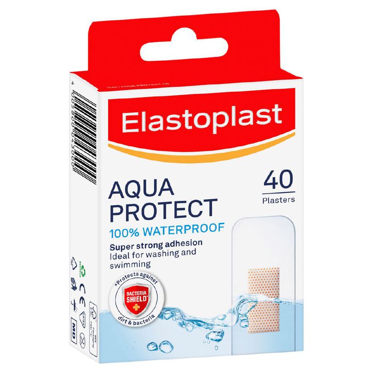Elastoplast Aqua Protect Waterproof Strips 40 Pack, , hi-res
