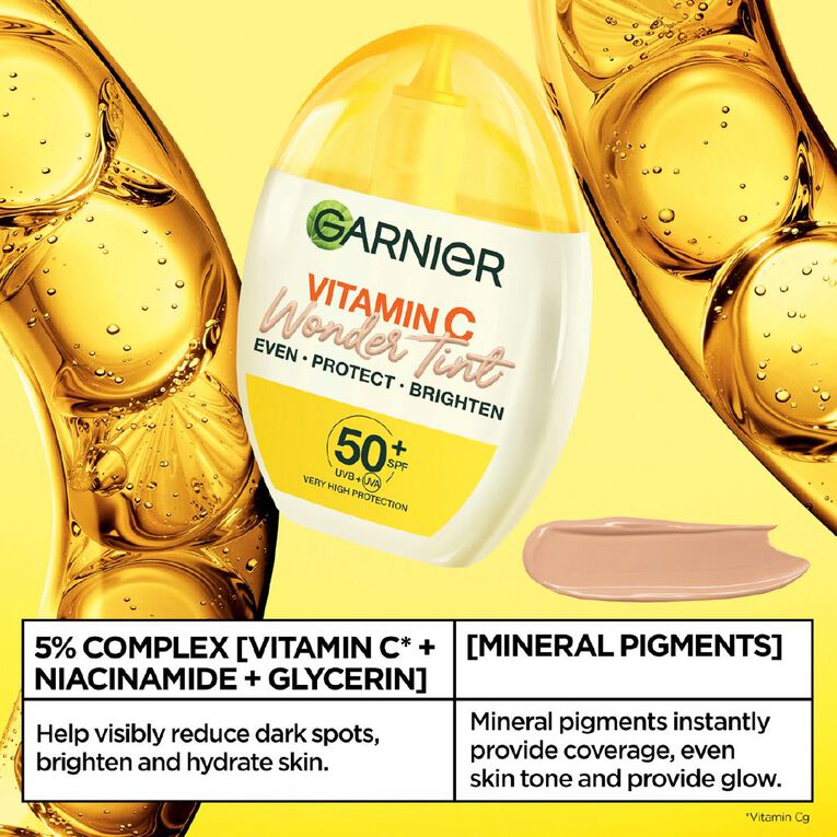 Garnier Vitamin C Wonder Tint Medium 40ml, , hi-res