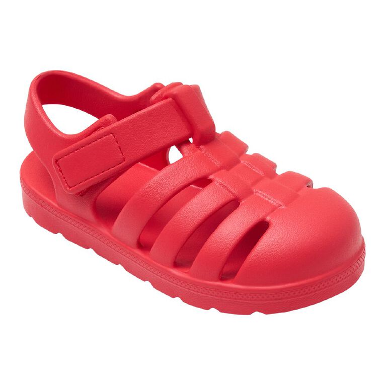 Young Original Junior Kids' EVA Caged Sandals, Red, hi-res