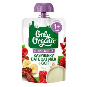 Only Organic Raspberry Dates Oat Milk & Goji 1+ Years