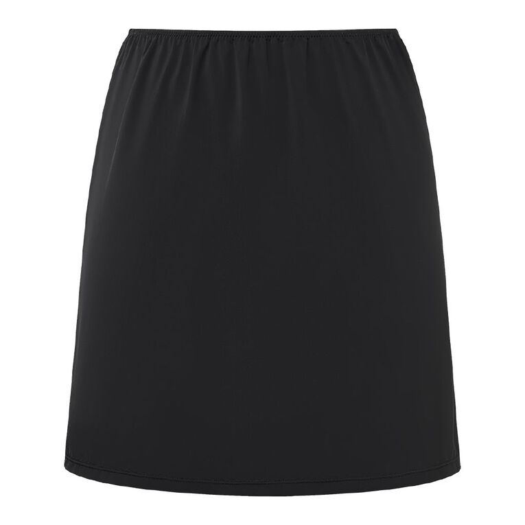 H&H Women's New Half Slip, Black, hi-res