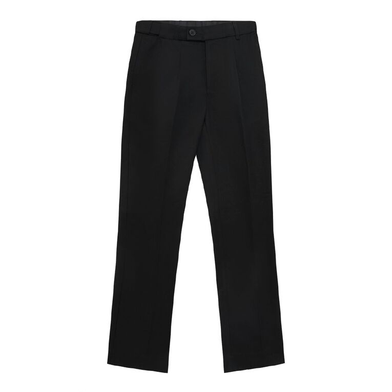 Schooltex Unisex Polyviscose Trouser, Black, hi-res