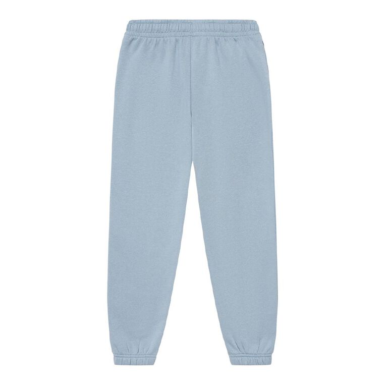 Young Original Print Trackpants, Blue Mid, hi-res