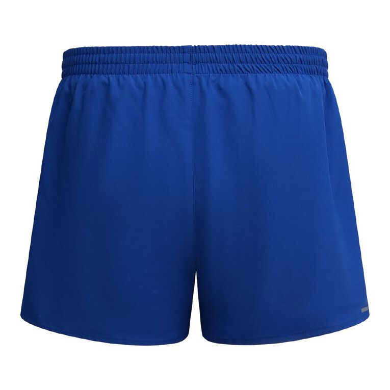 Active Intent Men's Run Liner Shorts, Blue Mid, hi-res