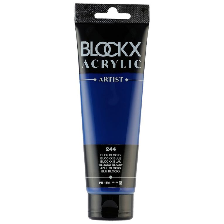 BLOCKX Acrylic Tube 120ml Blue Blue, , hi-res
