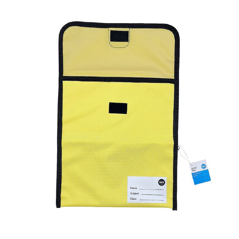 WS Book Bag 270mm x 310mm Yellow, , hi-res