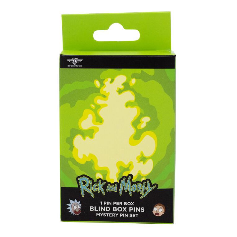 Impact Merch Rick And Morty Blind-Box Collectable Pins, , hi-res