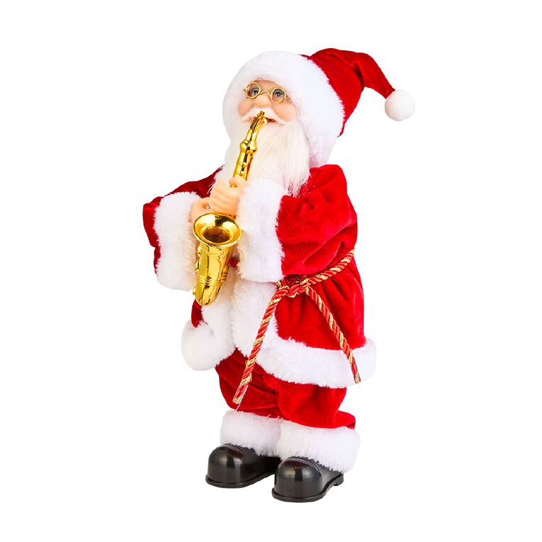 Wonderland Novelty Animated Santa Decoration, , hi-res