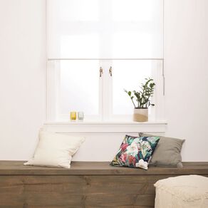 Homeworks Granada Sheer Roller Blind White