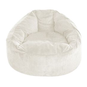 Living & Co Chunky Cord Bean Bag Cream