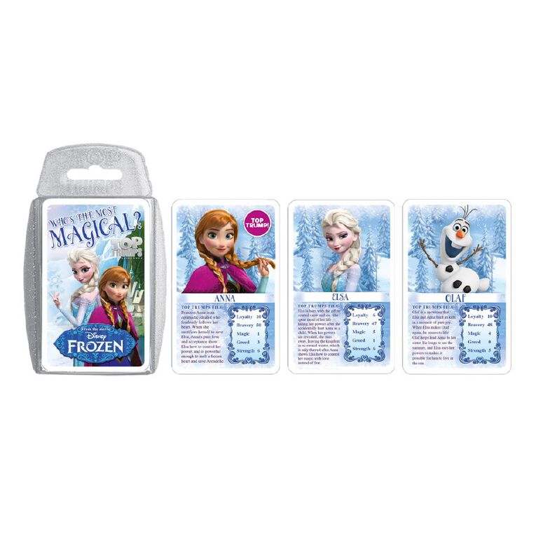 Frozen Top Trumps Game, , hi-res