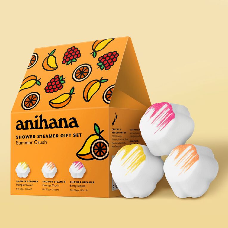 Anihana Shower Steamer Gift Summer Crush 3 Pack, , hi-res