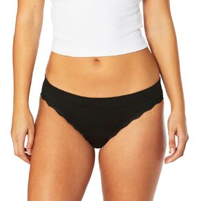 Love Luna Women's Period Rib Bikini Briefs