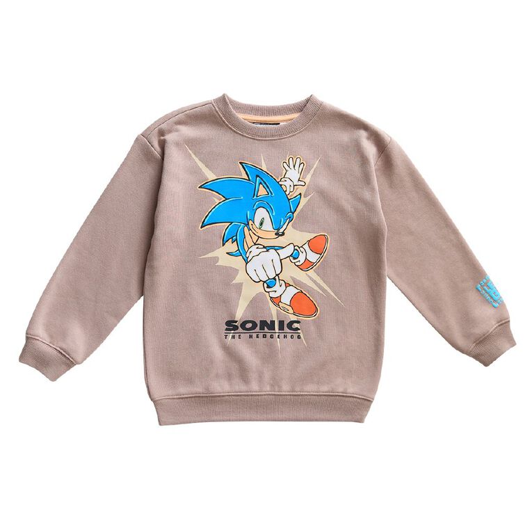Sonic The Hedgehog Sweatshirt, Cream, hi-res