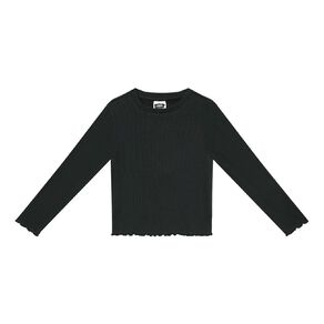 Young Original Long Sleeve Rib Top