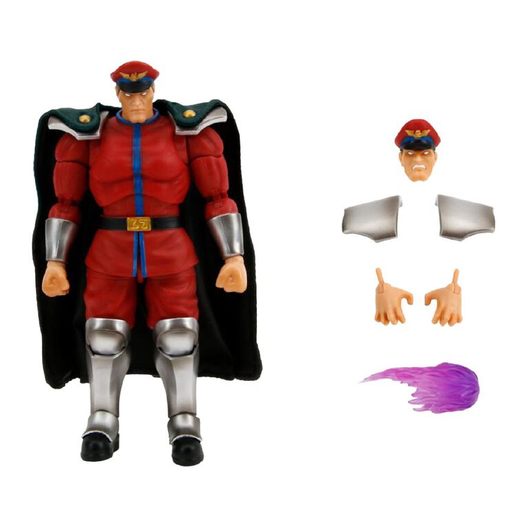 Street Fighter M. Bison Action Figure 6 Inch, , hi-res