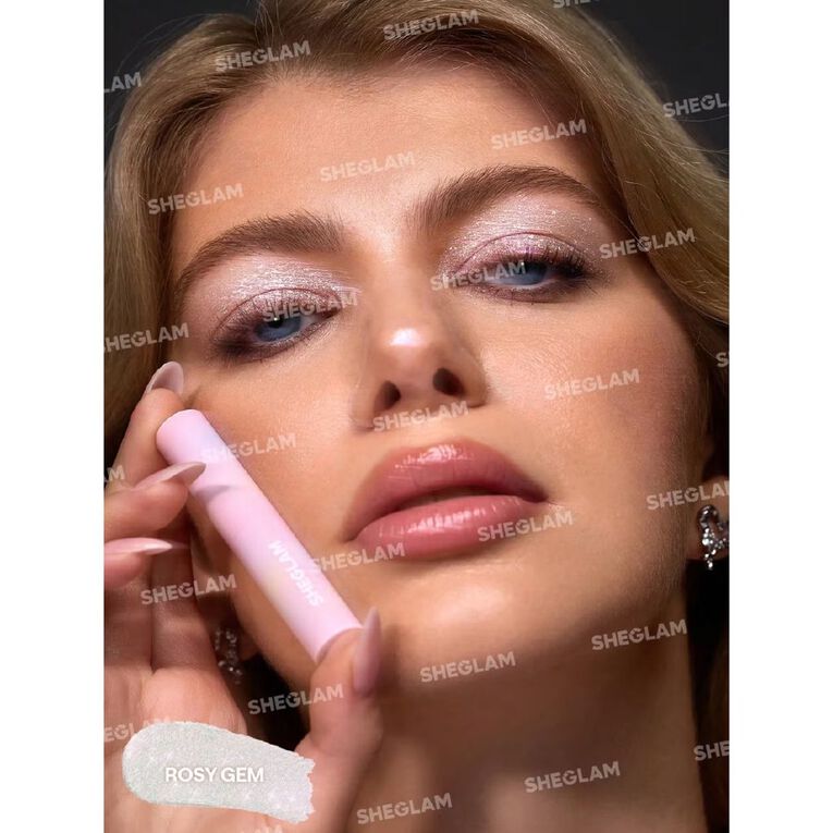 Sheglam Crystal Jelly Glaze Stick Rosy Gem 3g, , hi-res