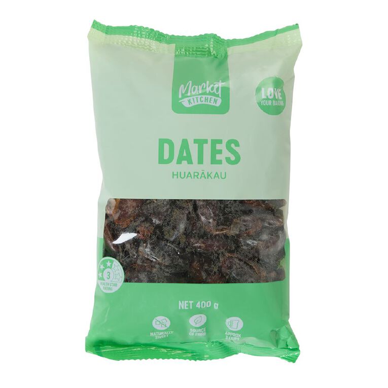 Market Kitchen Dried Dates 400g, , hi-res