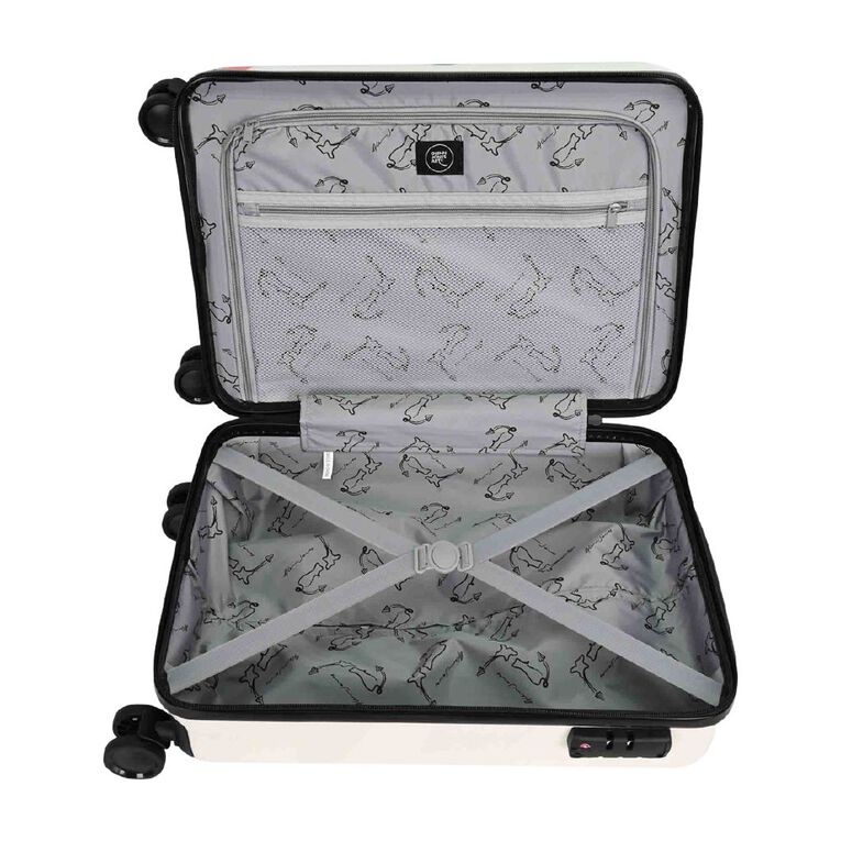 Glenn Jones 56cm Hard Side Carry On Suitcase New Zealand Flag, , hi-res
