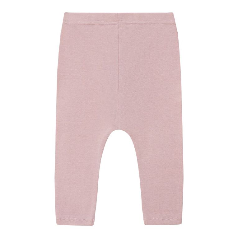 Young Original Babys' Plain Leggings, Pink Light, hi-res