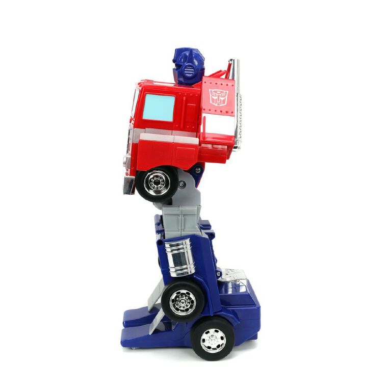 Transformers Converting Optimus Prime RC, , hi-res