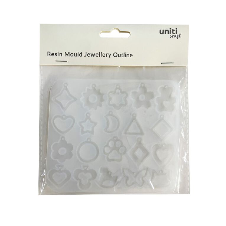 Uniti Resin Mould Jewellery Outline, , hi-res