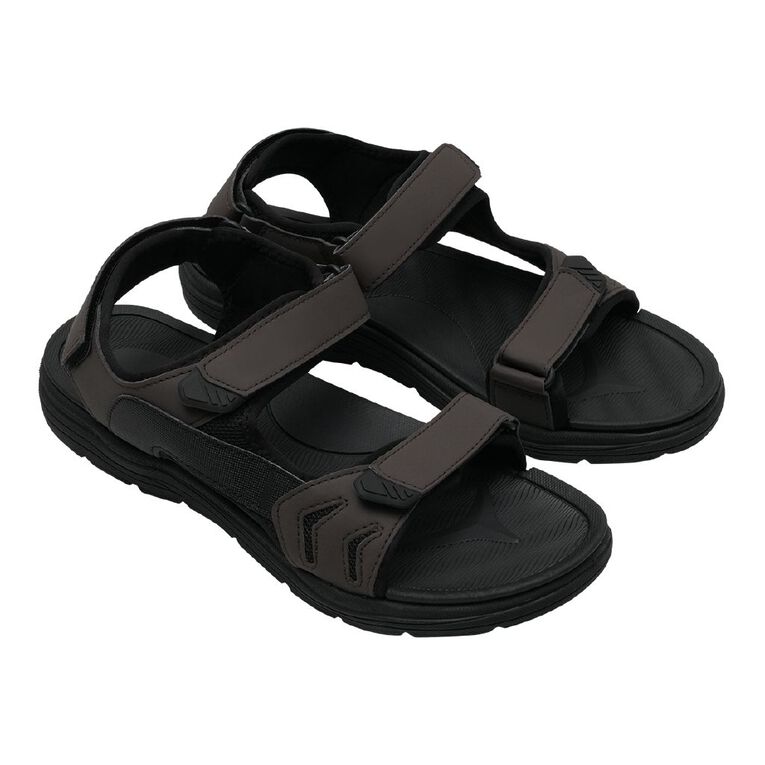 H&H Men's Arnold Sandals, Brown, hi-res