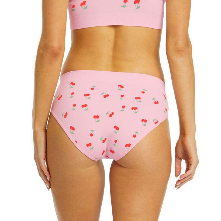 Clio Women's Seamfree Hi-Cut Briefs, Pink Light Clio Women's Seamfree Hi-Cut Briefs, Pink Light, hi-res