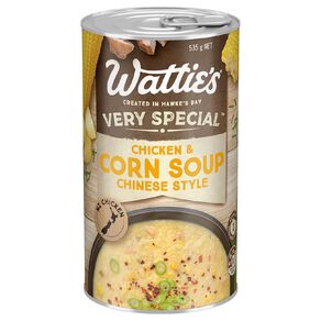 Wattie's Very Special Soup Chinese Chicken and Corn 535g
