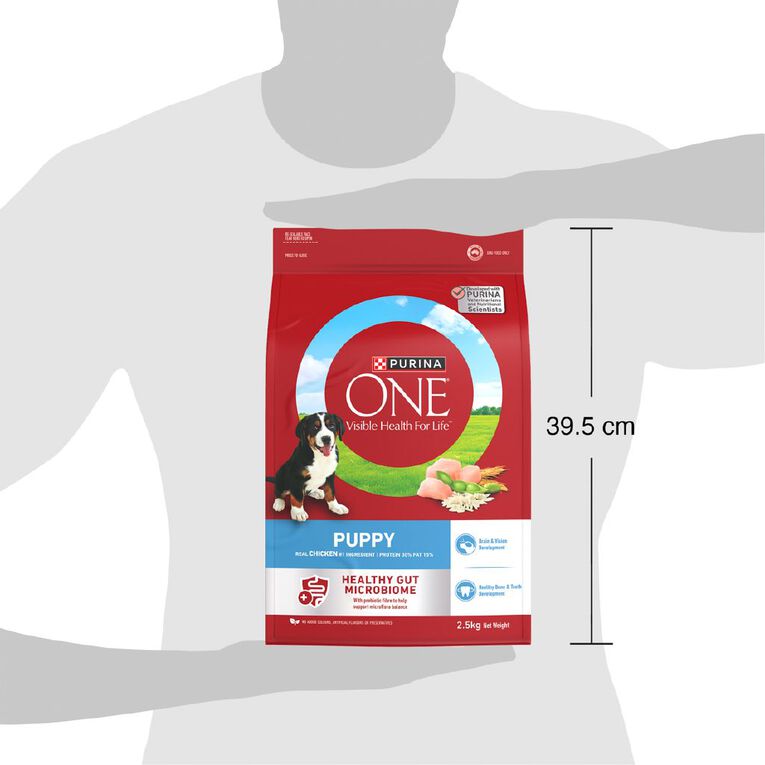 PURINA ONE Puppy Chicken Dry Dog Food 2.5kg, , hi-res