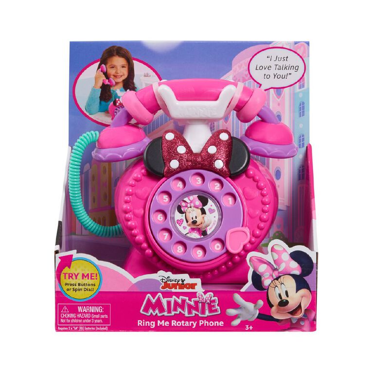 Minnie Mouse Ring Me Rotary Phone, , hi-res