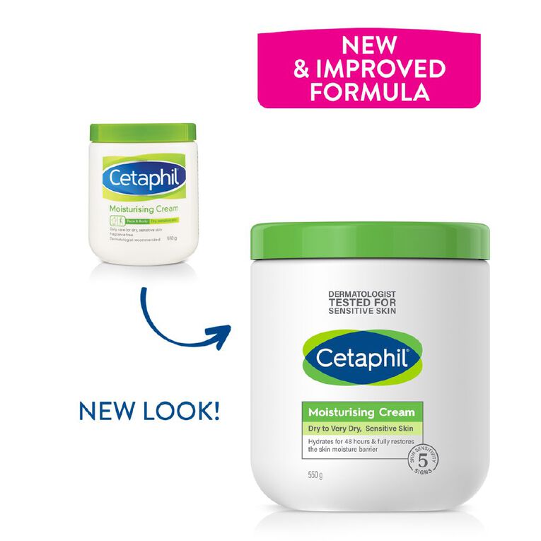 Cetaphil Moisturising Cream 550g, , hi-res