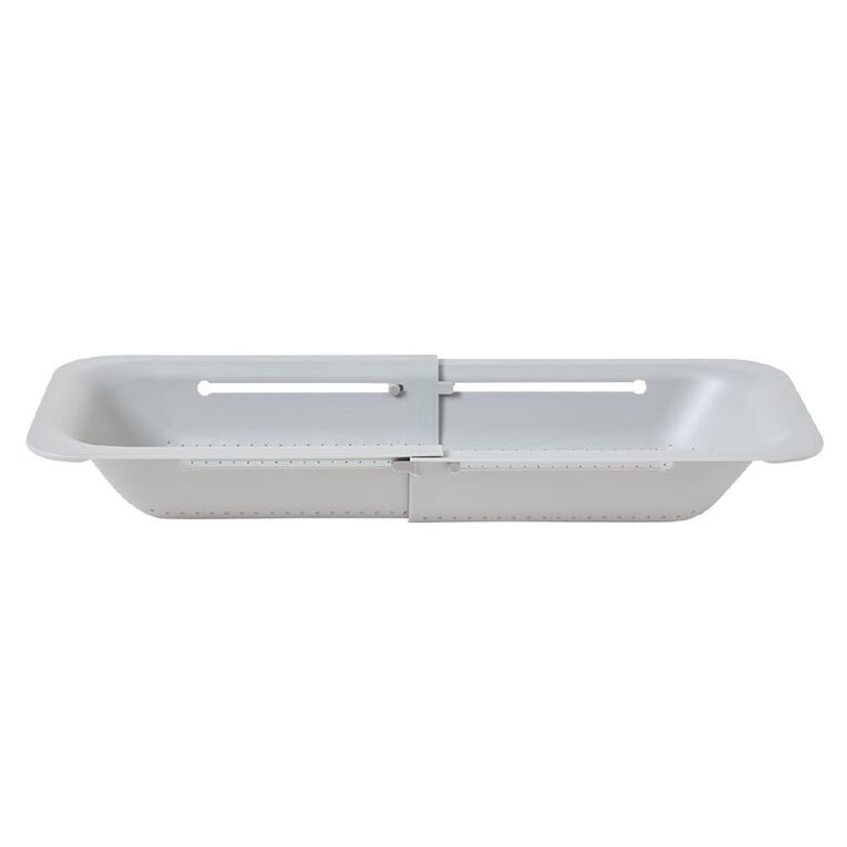Living & Co Extendable Colander Grey, , hi-res
