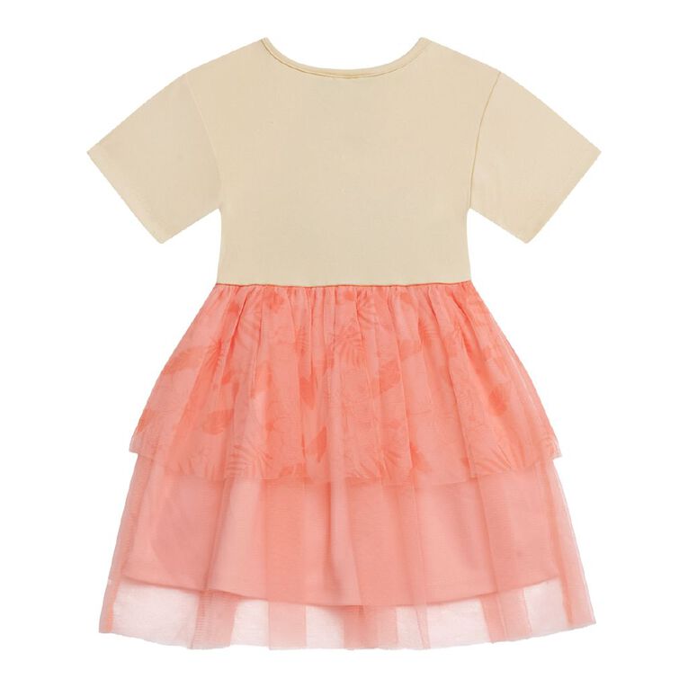 Moana Preschool Tulle Dress, Yellow Light, hi-res