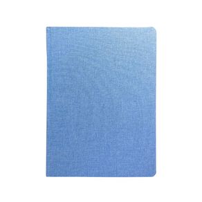 Uniti Stationery Linen A4 Notebook Blue