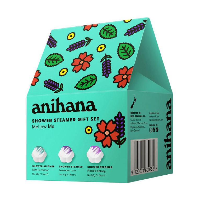 Anihana Mellow Me Shower Steamer 3 Pack, , hi-res