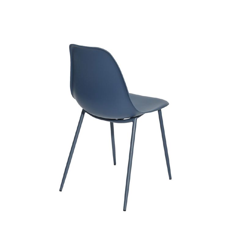Living & Co Oscar Dining Chair Blue, , hi-res