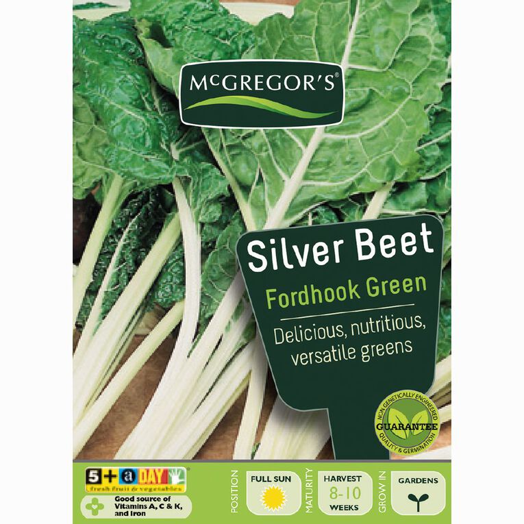 McGregor's Fordhook Green Silverbeet Vegetable Seeds, , hi-res