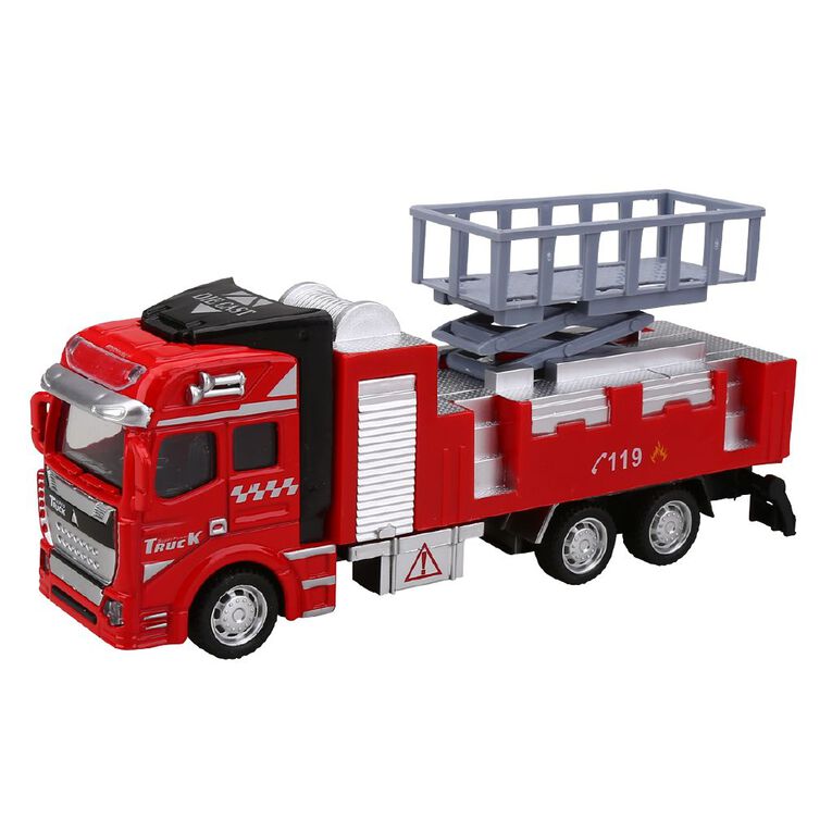 Play Studio Die-Cast Pull Back Truck Assorted, , hi-res