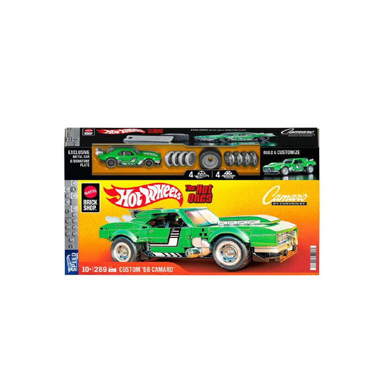 Hot Wheels Bricks Speed Series Custom 68 Camaro, , hi-res