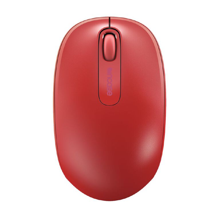 Incase Designed by Microsoft Wireless Mobile Mouse 1850 - Flame Red, , hi-res