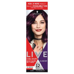 Schwarzkopf Live Colour Hair Colour Blueberry XL