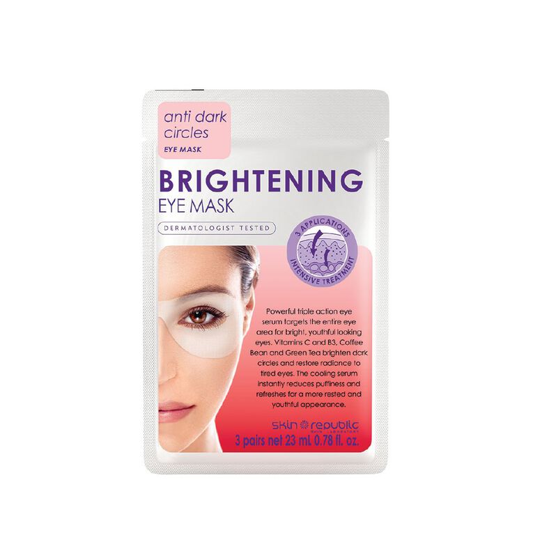 Skin Republic Brightening Eye Mask The Warehouse